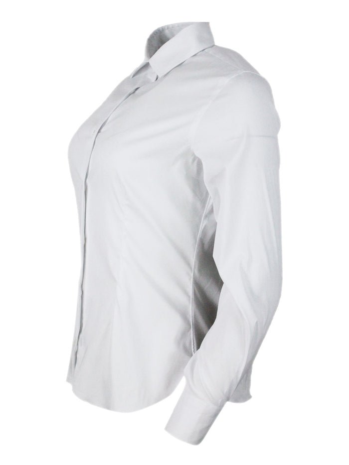 Barba Napoli Shirts White 78co 18pa 4ea