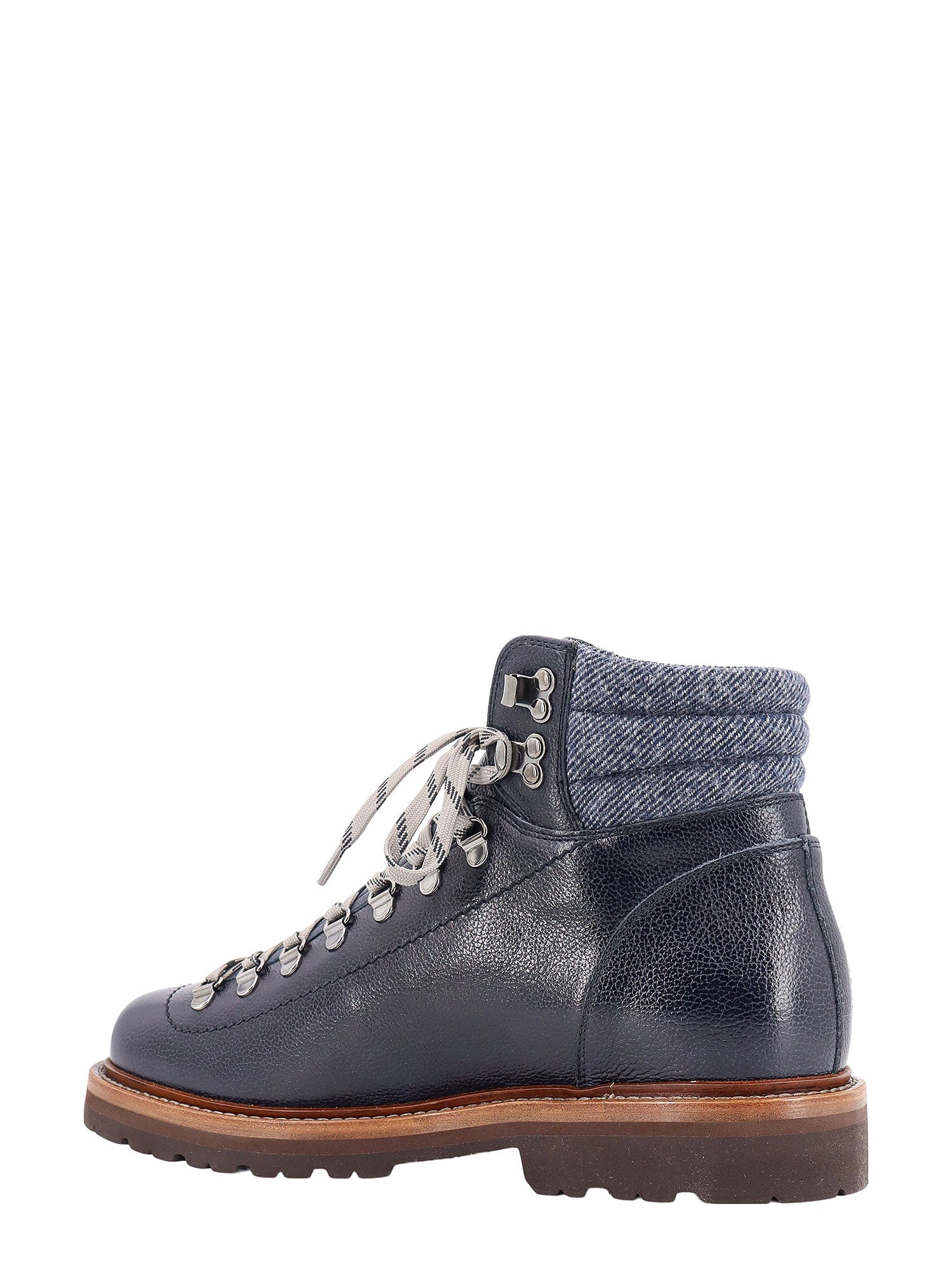 Brunello Cucinelli Boots Blue Pelle