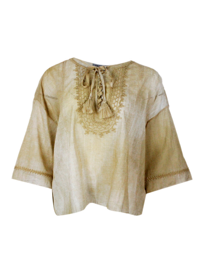 ERMANNO FIRENZE Shirts Golden 100co