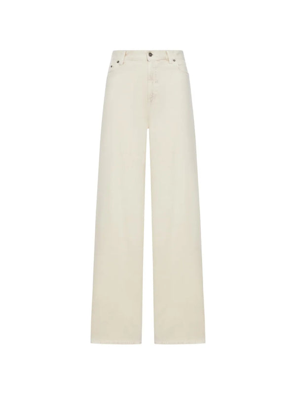 Golden Goose Cotton 100% jeans in cream