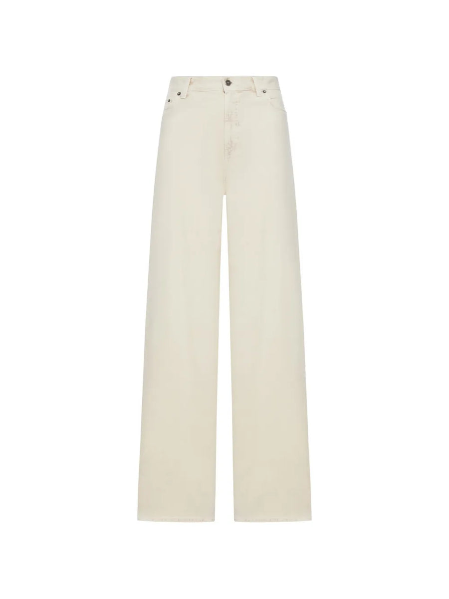 Golden Goose Cotton 100% jeans in cream