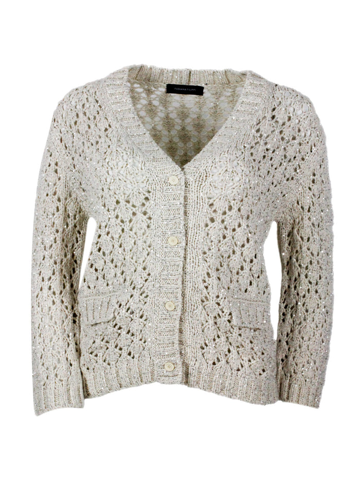Fabiana Filippi Sweaters Burro 67co 18pa 15pl