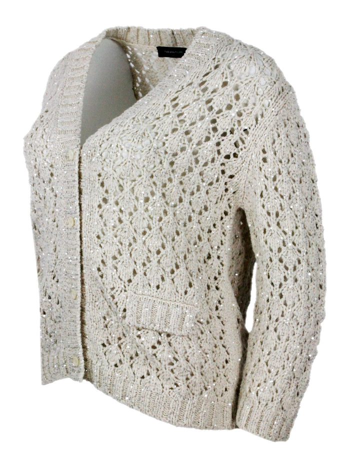 Fabiana Filippi Sweaters Burro 67co 18pa 15pl