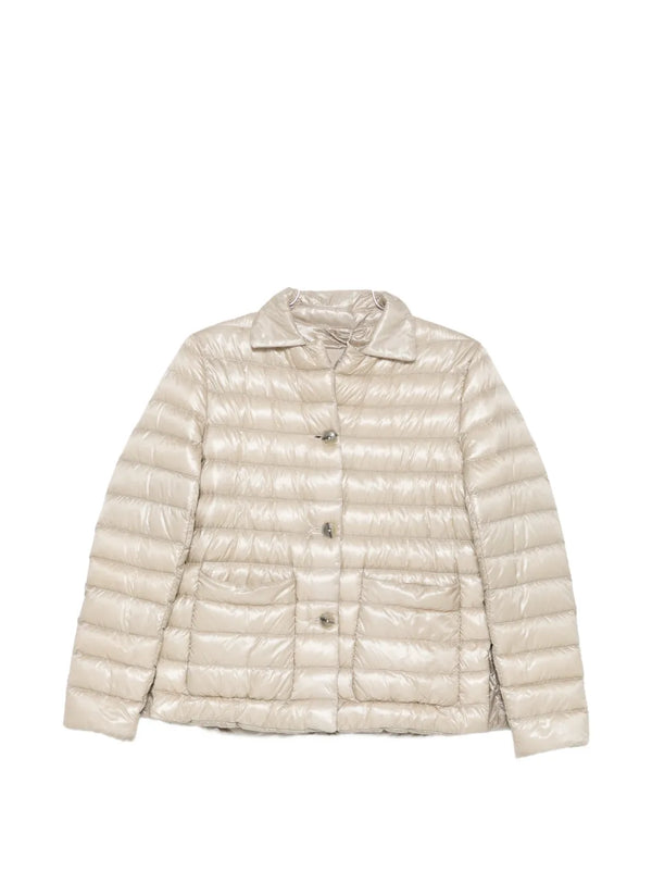 Herno Outer: Polyamide 100%; Lining: Polyamide 100%; Filling: Goose Down 90% down jacket in beige