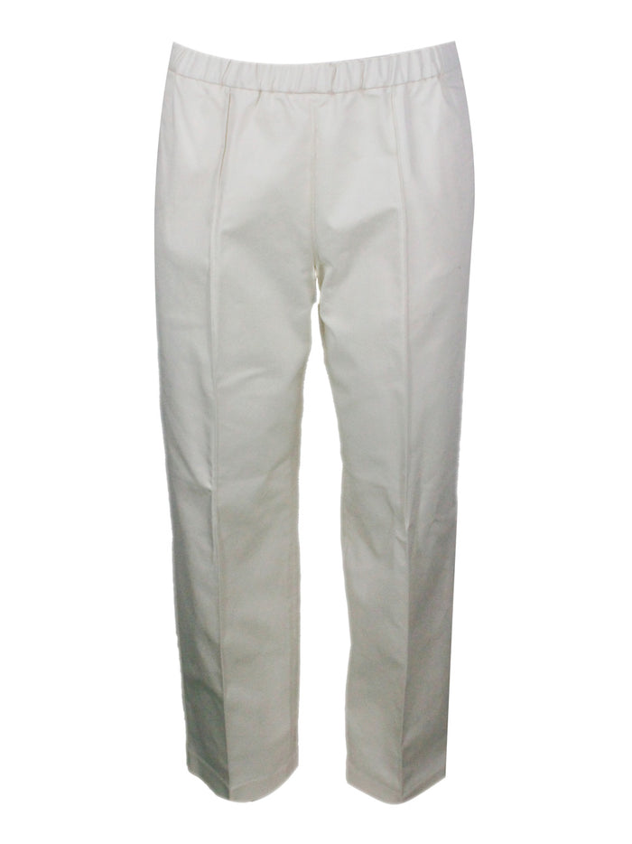 Fabiana Filippi Trousers Cream 97co 3ea