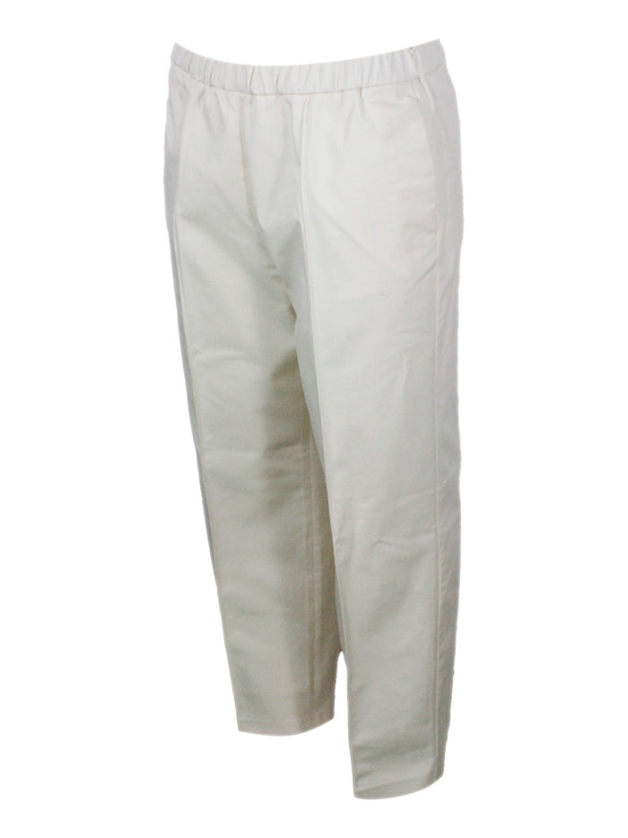 Fabiana Filippi Trousers Cream 97co 3ea