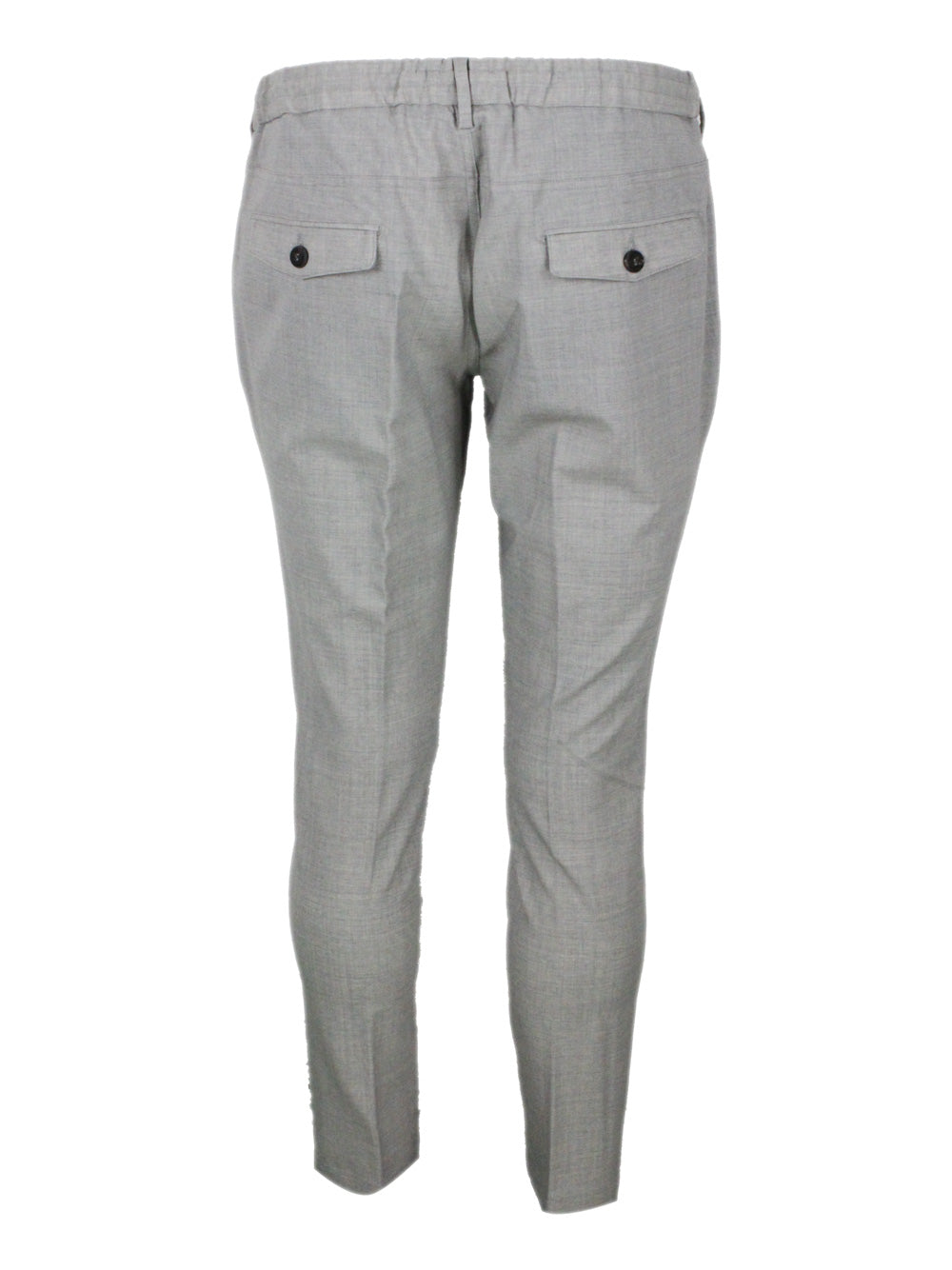 Eleventy Trousers Grey 96wo 4ws