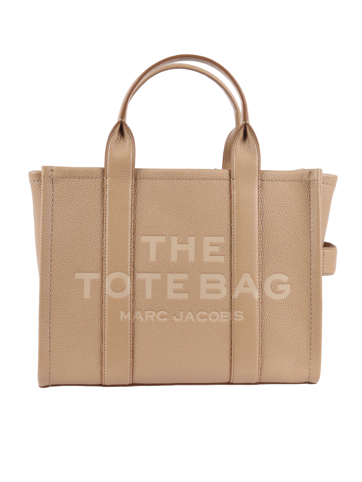 THE MEDIUM TOTE Camel Cow Leather Handbag
