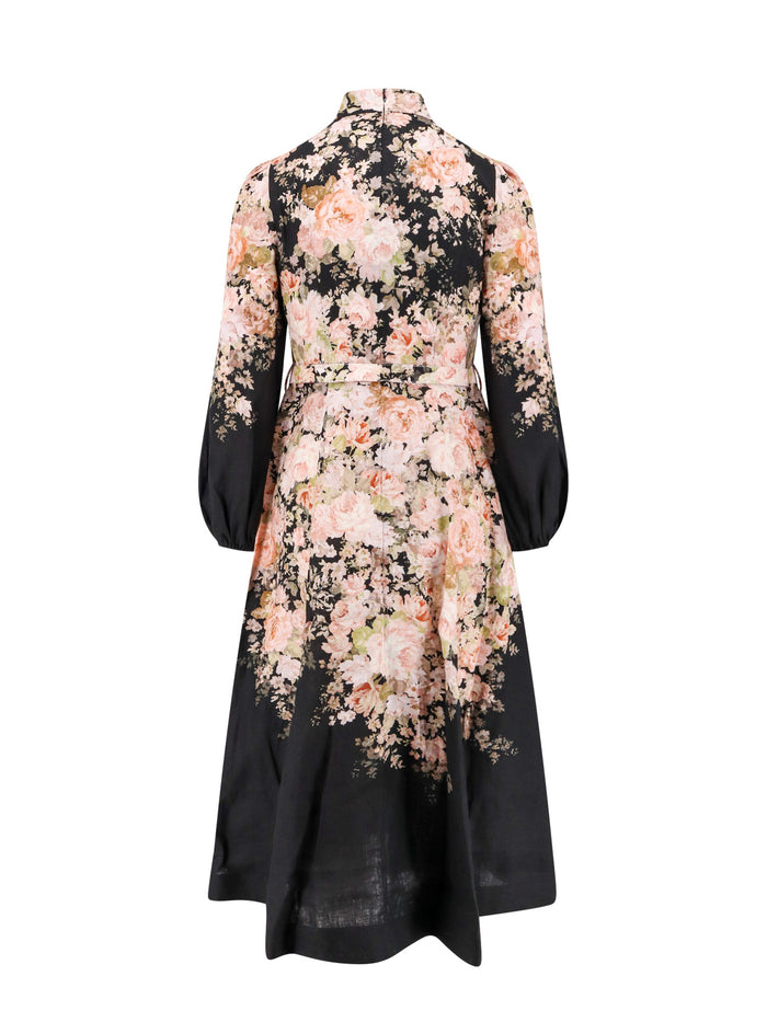 Zimmermann Dresses Black Lino