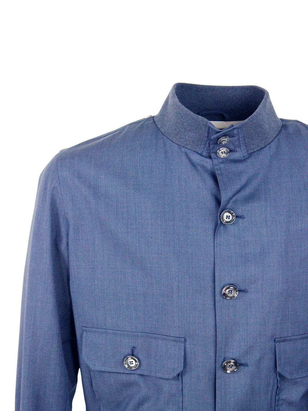 Barba Napoli Jackets Blue 100wv