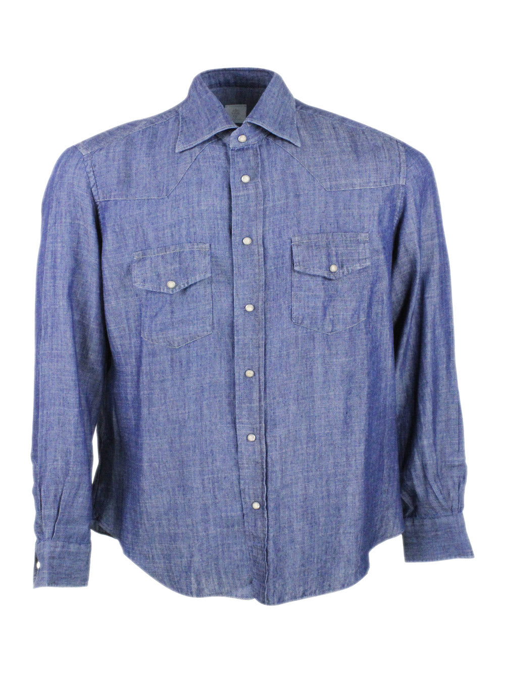 Eleventy Shirts Blue 70ly 30li