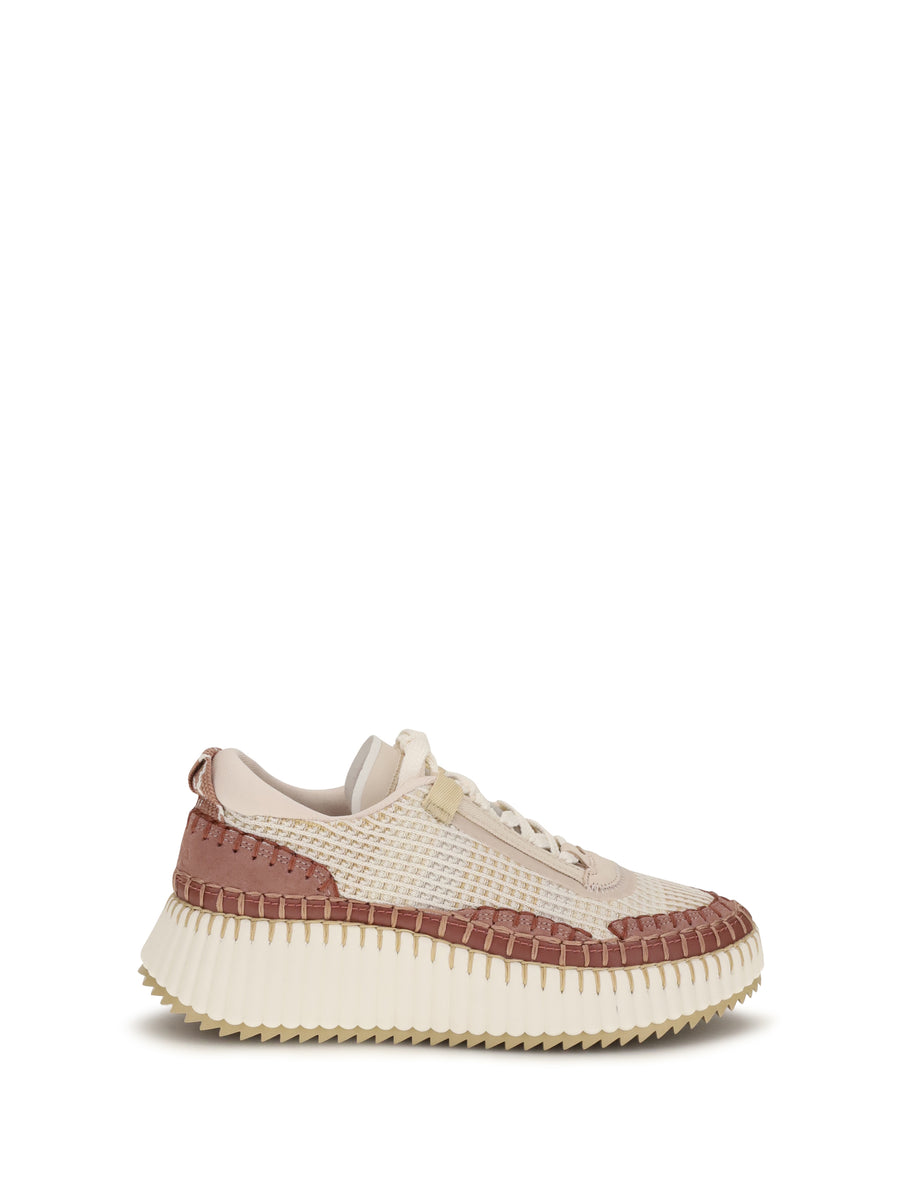 Sneakers Nama Straw Beige Upper: Cotton Trainers