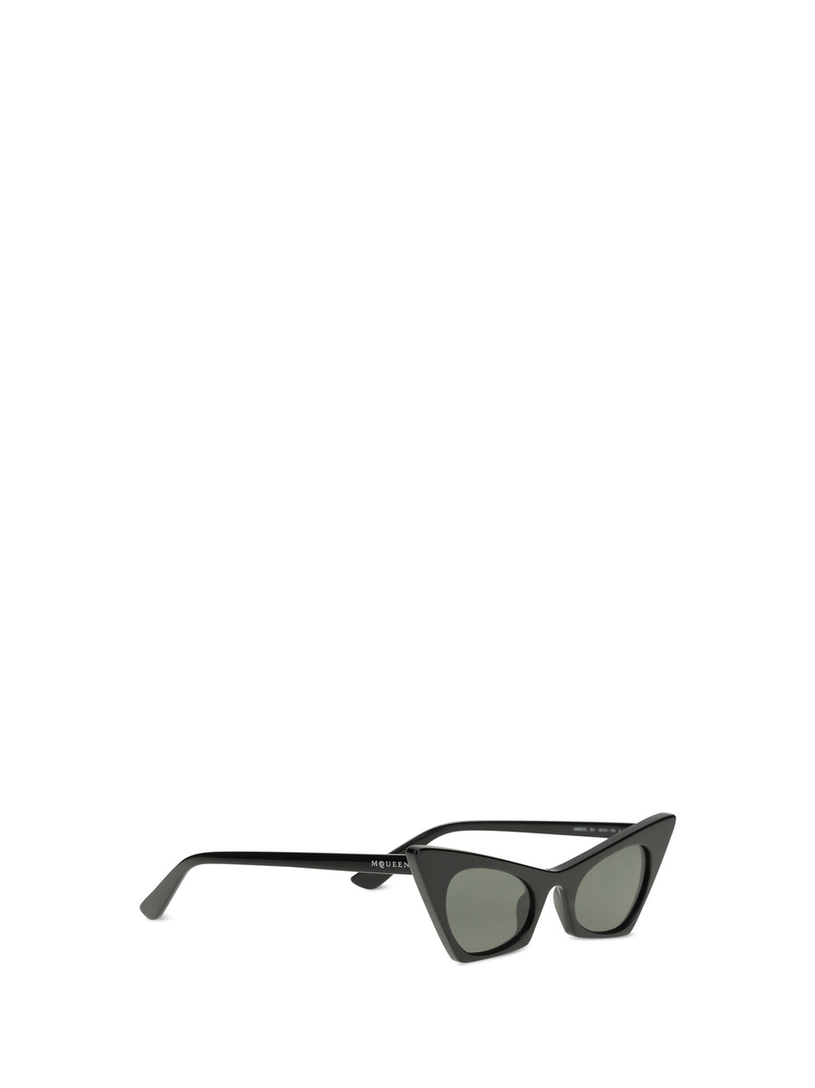 Sunglasses Cat-Eye Black-Smoke Black/smoke Plastic