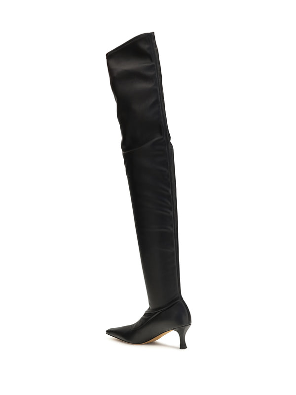 Boots Over-The-Knee Black