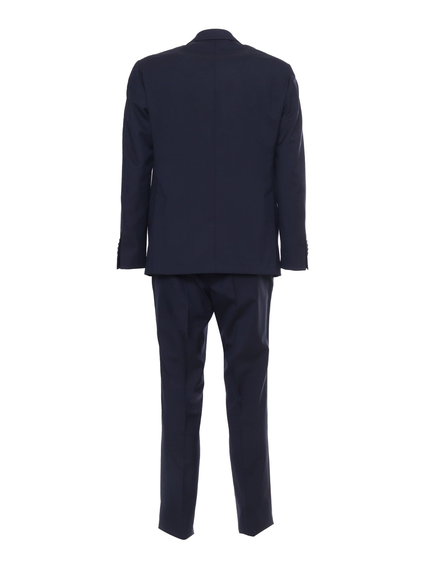 Blue mens suit Virgin Wool Jacket