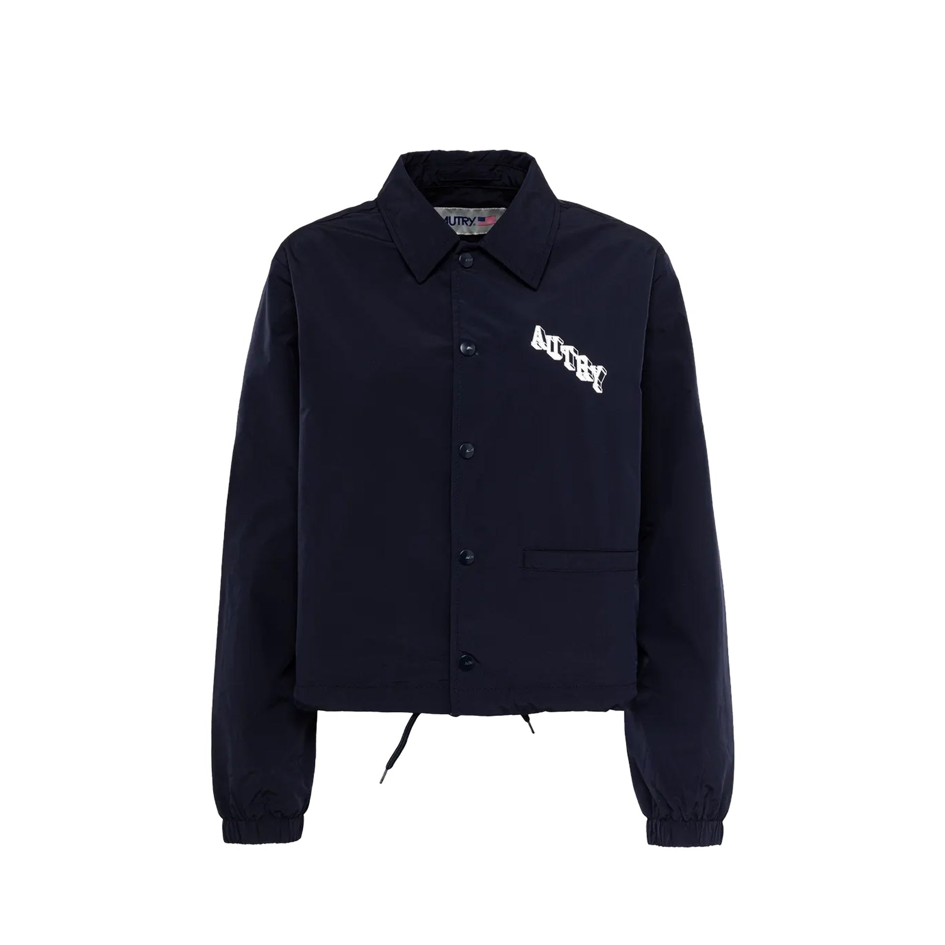 Autry Windbreaker Jacket Blue Polyester