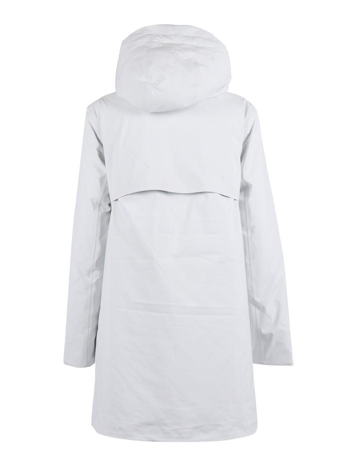 Mathiel Bonded Padded Down Jacket White Long Puffer