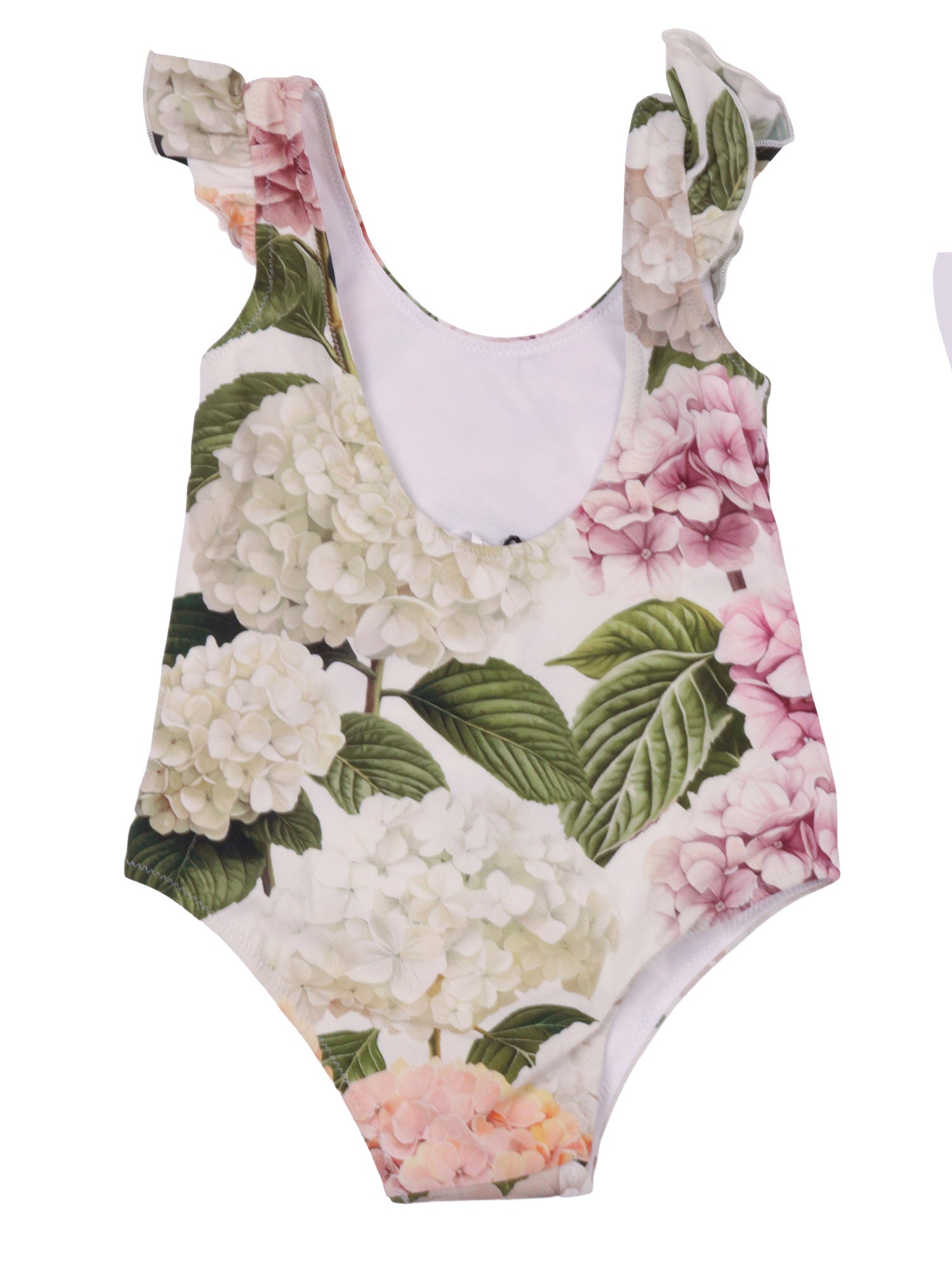 Swimsuit One Piece White Costume