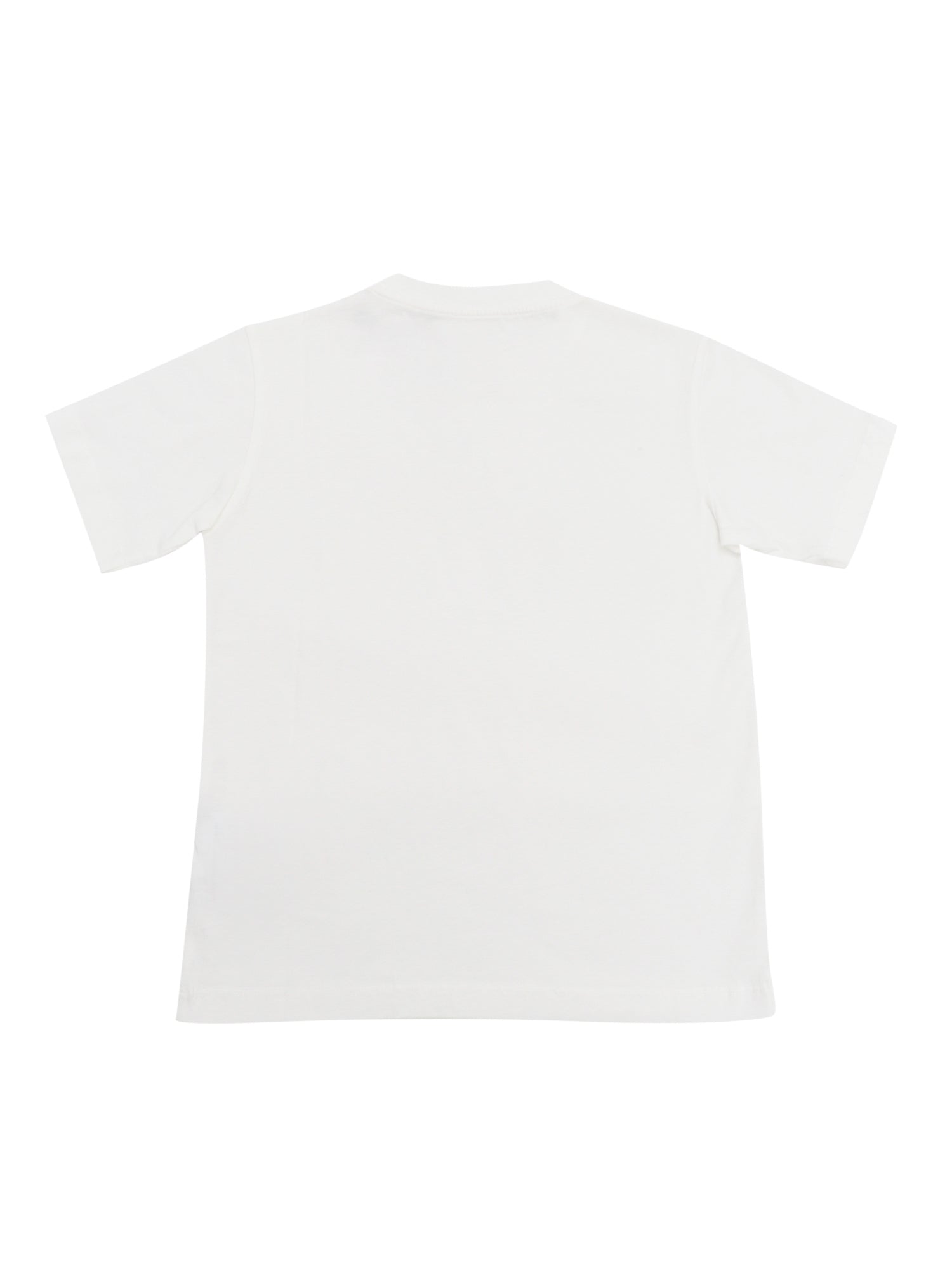 SHORT SLEEVED T-SHIRT White Cotton Sleeves