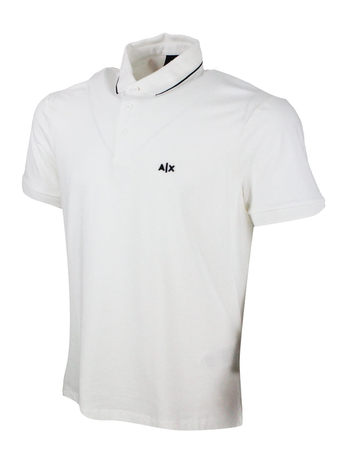 ARMANI EXCHANGE T-shirts and Polos White 95co 5ea