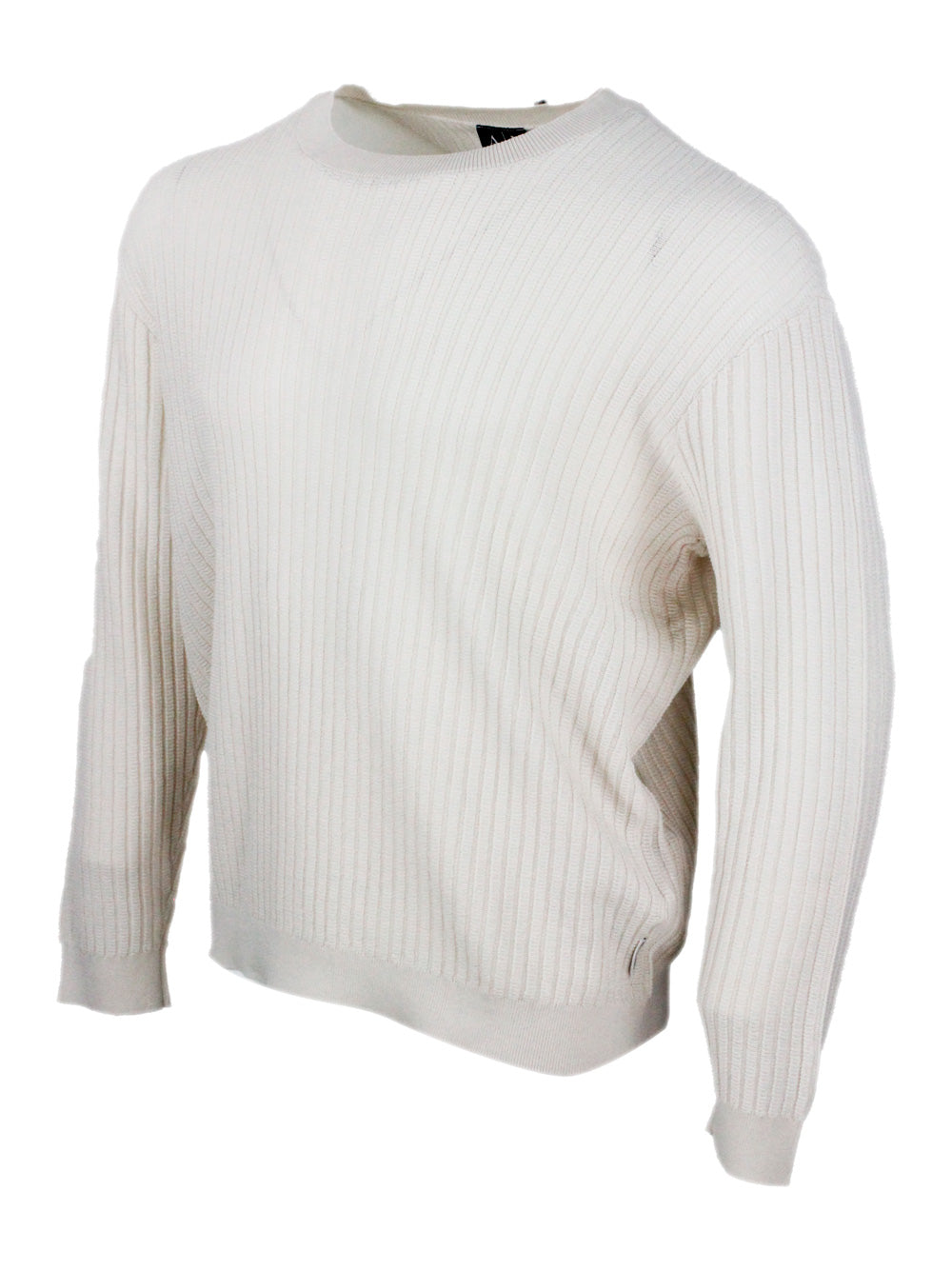 ARMANI EXCHANGE Sweaters White 100co