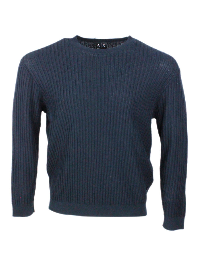 ARMANI EXCHANGE Sweaters Blue 100co