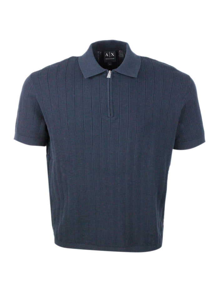 ARMANI EXCHANGE T-shirts and Polos Blue 100co