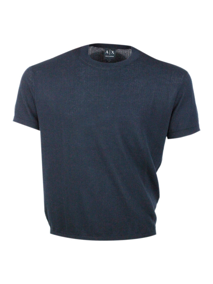 ARMANI EXCHANGE T-shirts and Polos Blue 100co