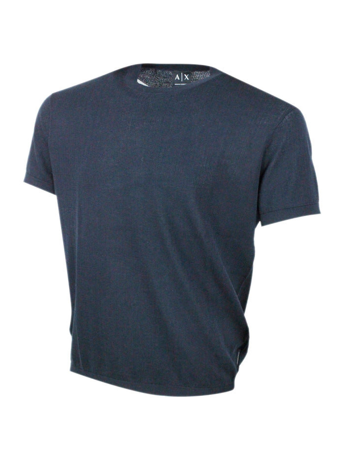 ARMANI EXCHANGE T-shirts and Polos Blue 100co