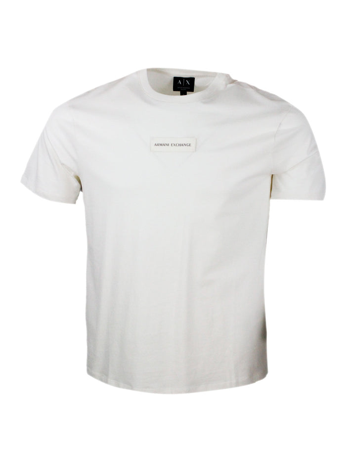ARMANI EXCHANGE T-shirts and Polos White 100co