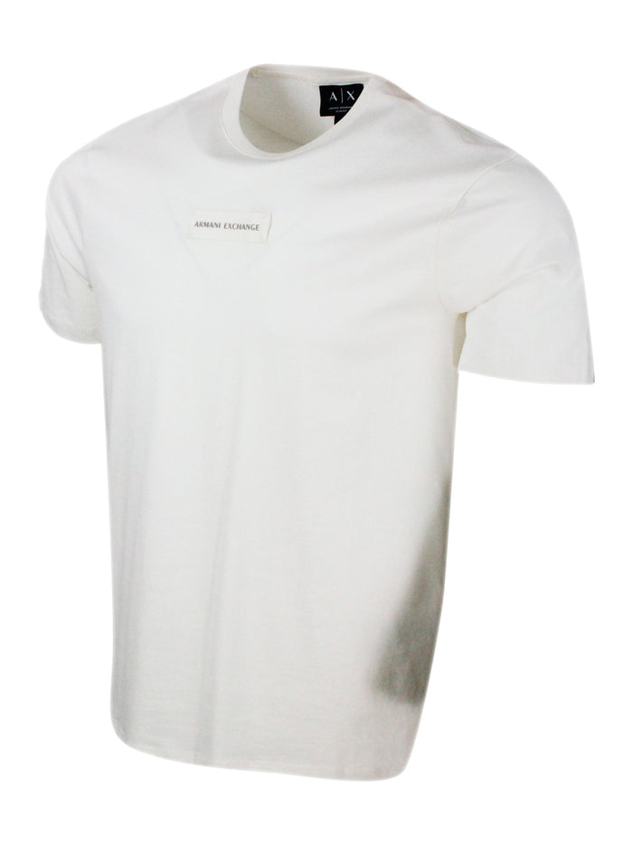 ARMANI EXCHANGE T-shirts and Polos White 100co