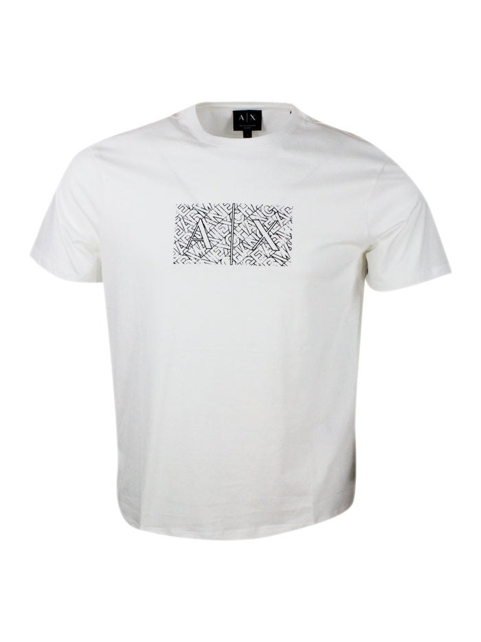ARMANI EXCHANGE T-shirts and Polos White 100co