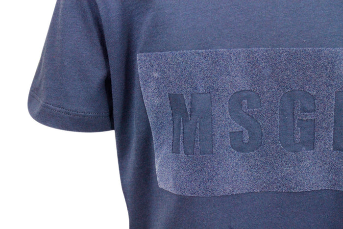 MSGM T-shirts and Polos Blue 100co