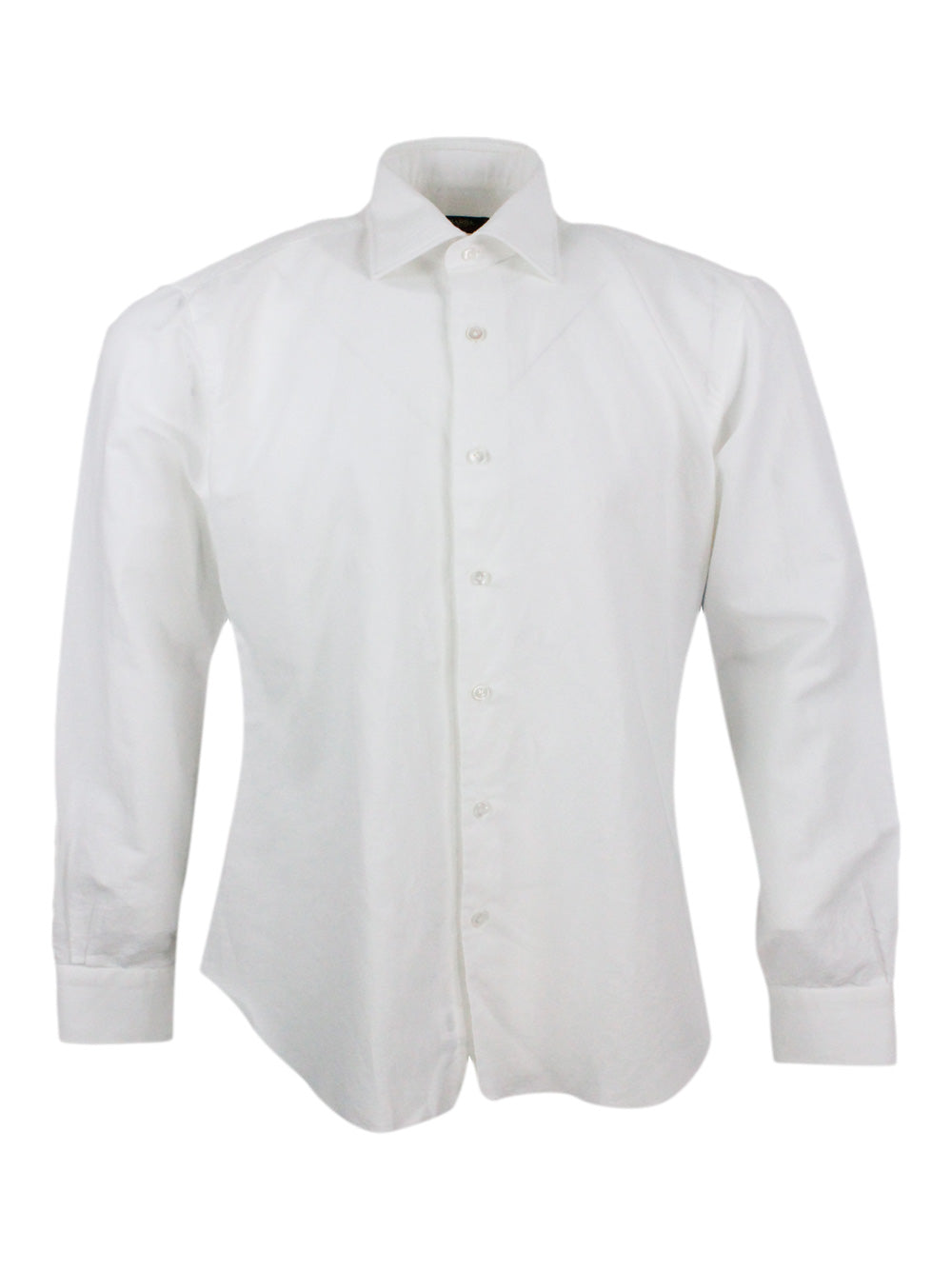 Barba Napoli Shirts White 70co 30li