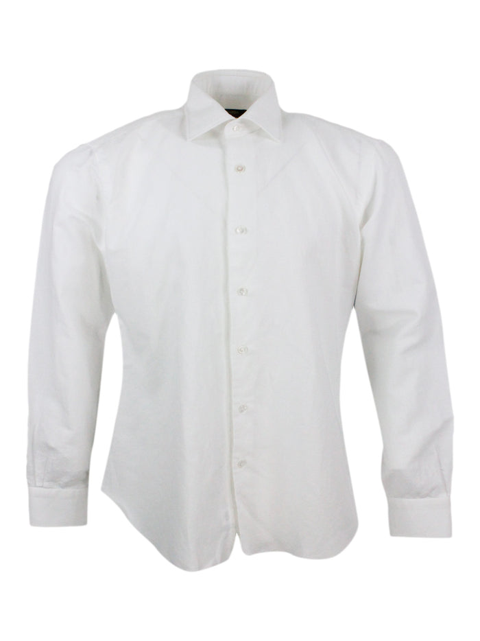 Barba Napoli Shirts White 70co 30li
