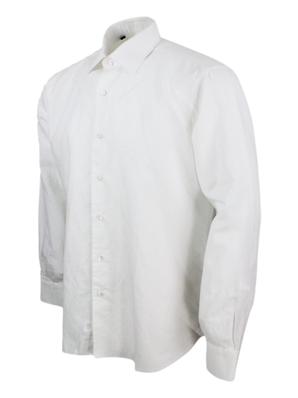 Barba Napoli Shirts White 70co 30li