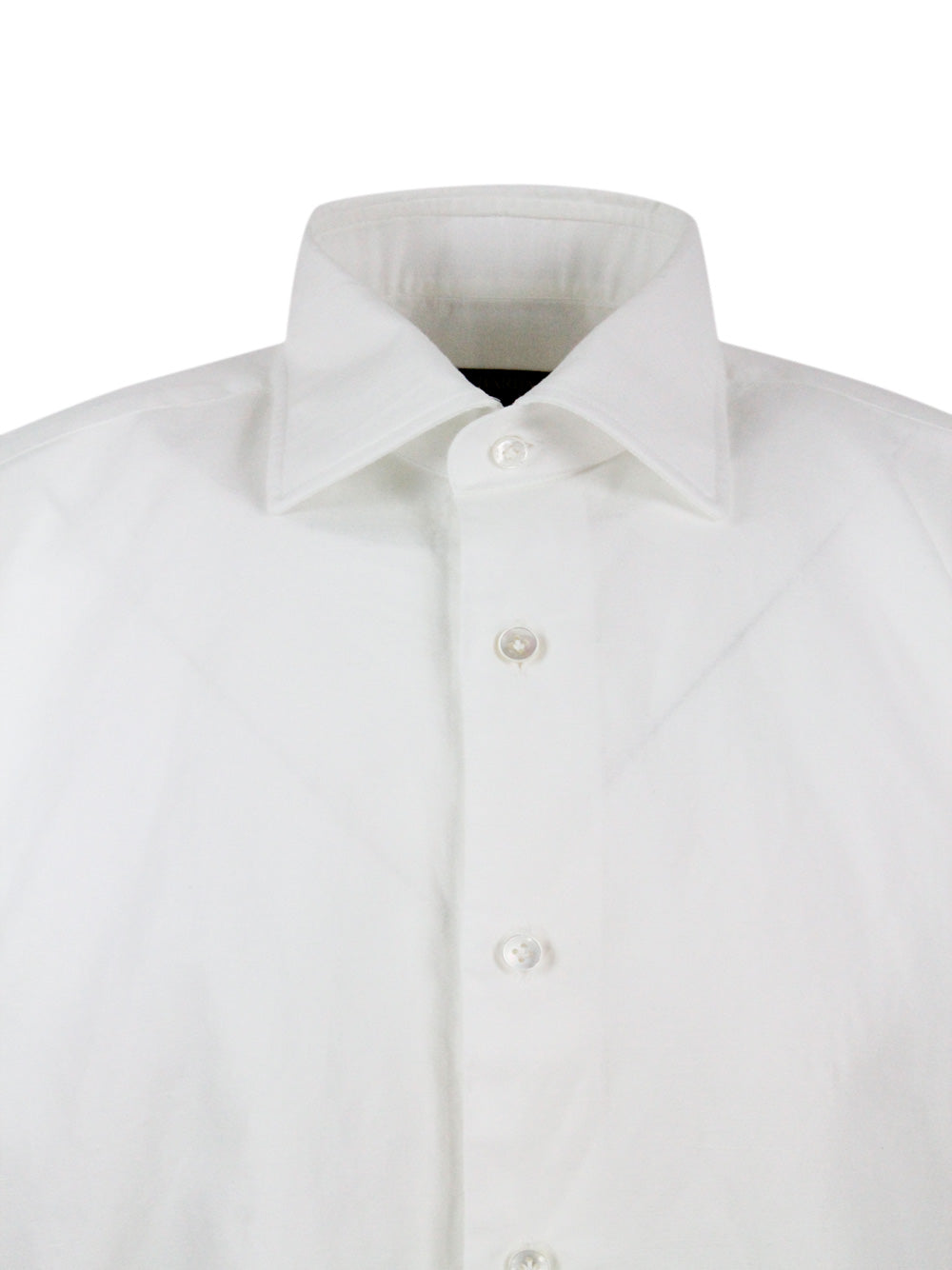 Barba Napoli Shirts White 70co 30li