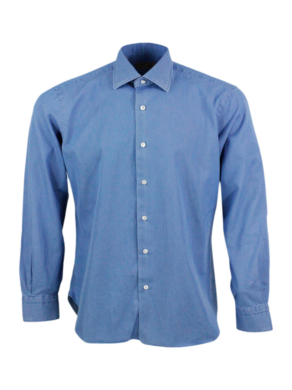 Barba Napoli Shirts Light denim 100co