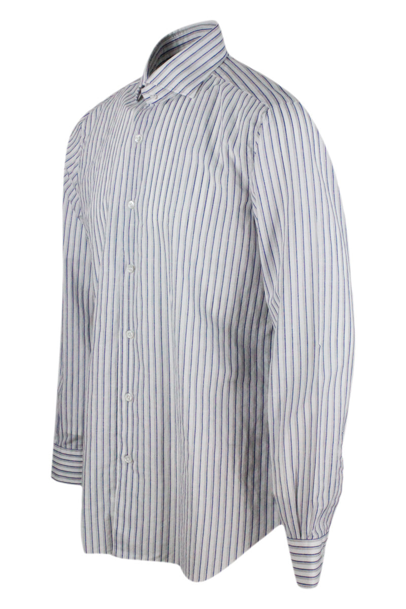 Barba Napoli Shirts White 60co 40li