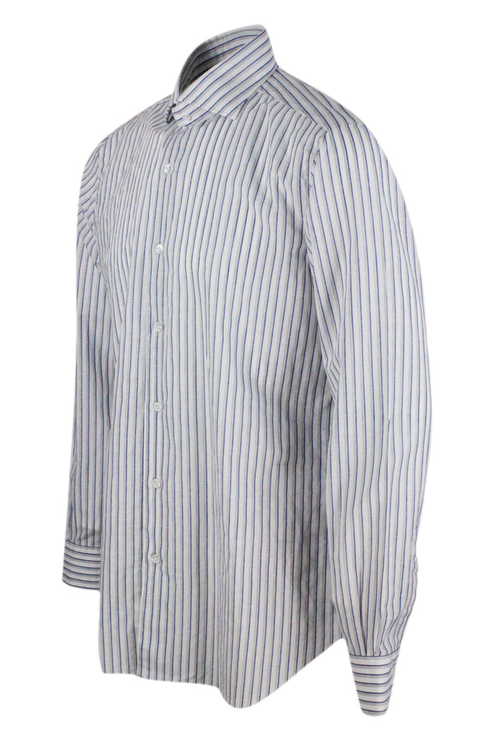 Barba Napoli Shirts White 60co 40li