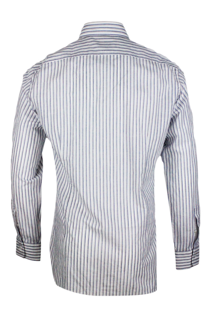 Barba Napoli Shirts White 60co 40li