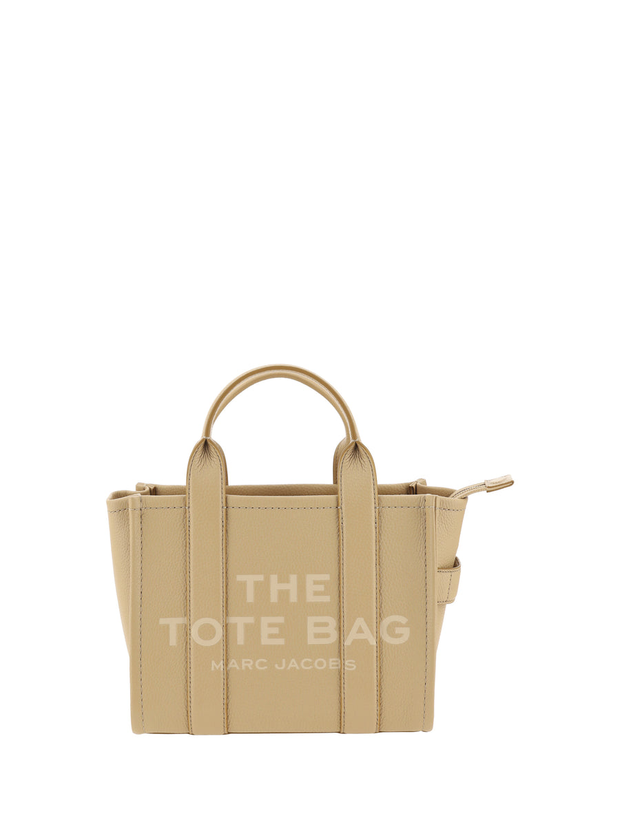 Small Tote Handbag Camel Leather Calf Handbags