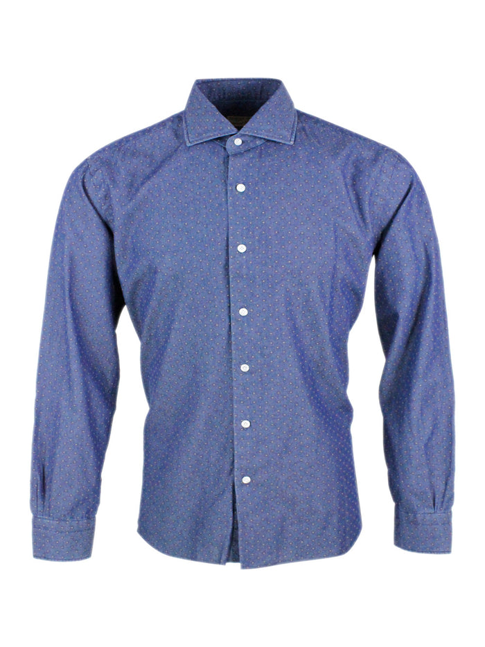 Barba Napoli Shirts Denim 100co