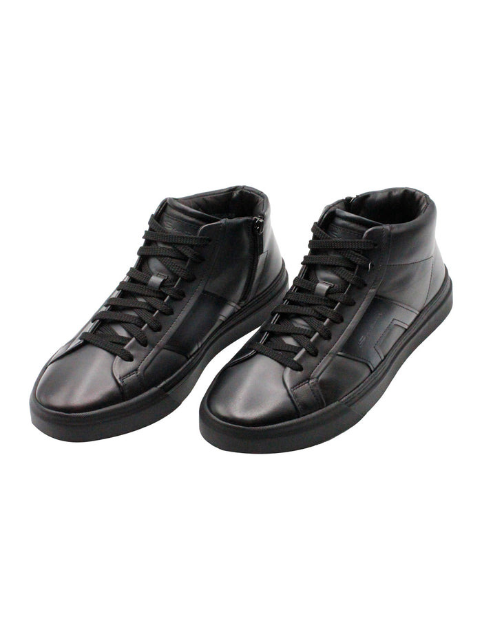 Santoni Sneakers Blackgrey 100le