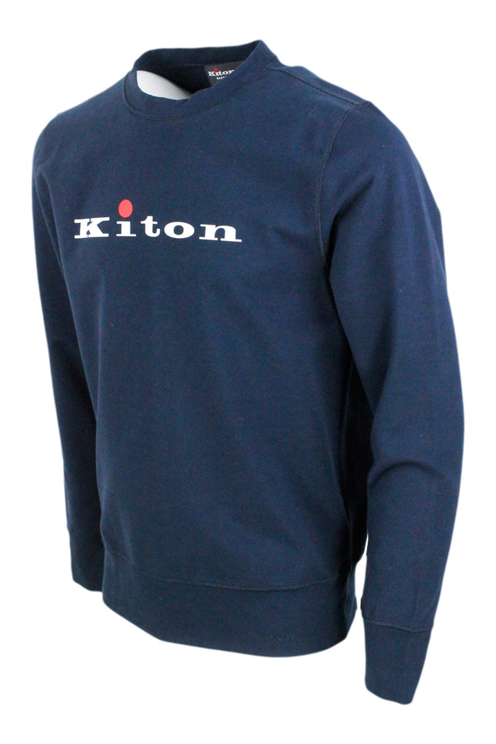 Kiton Sweaters Blue 89co 11ea