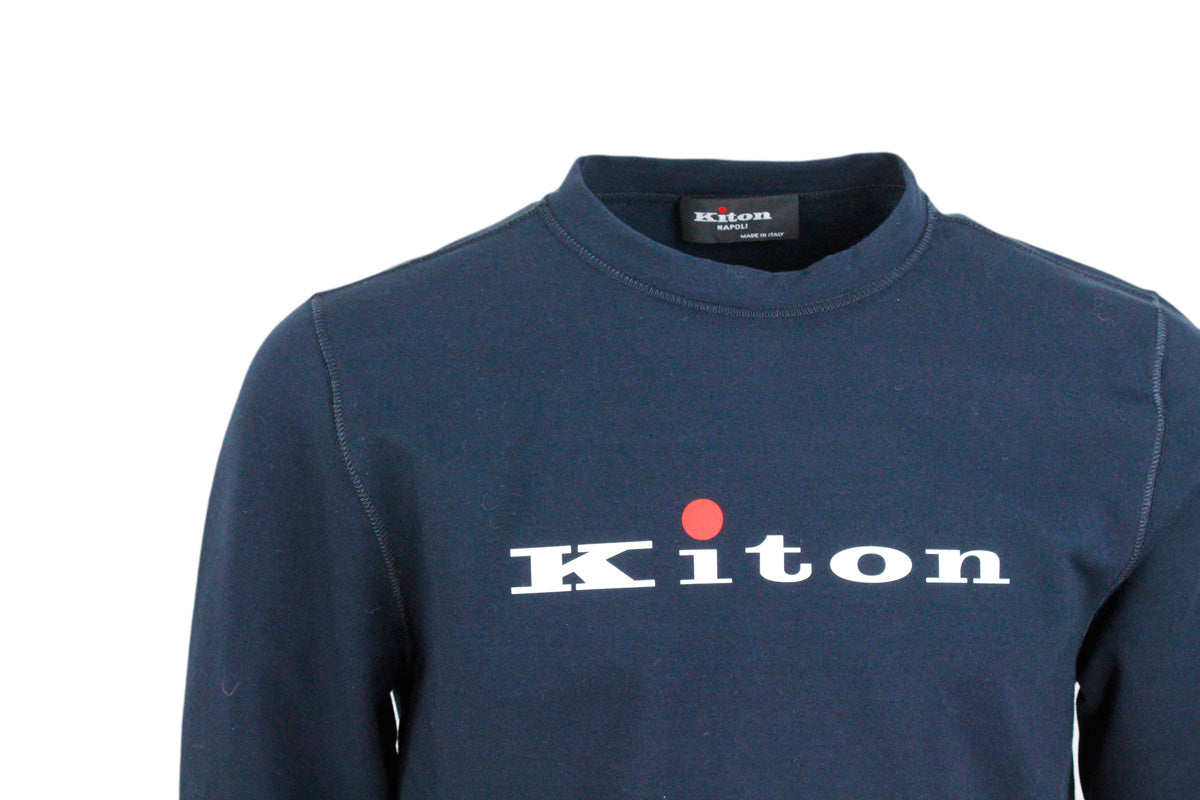 Kiton Sweaters Blue 89co 11ea