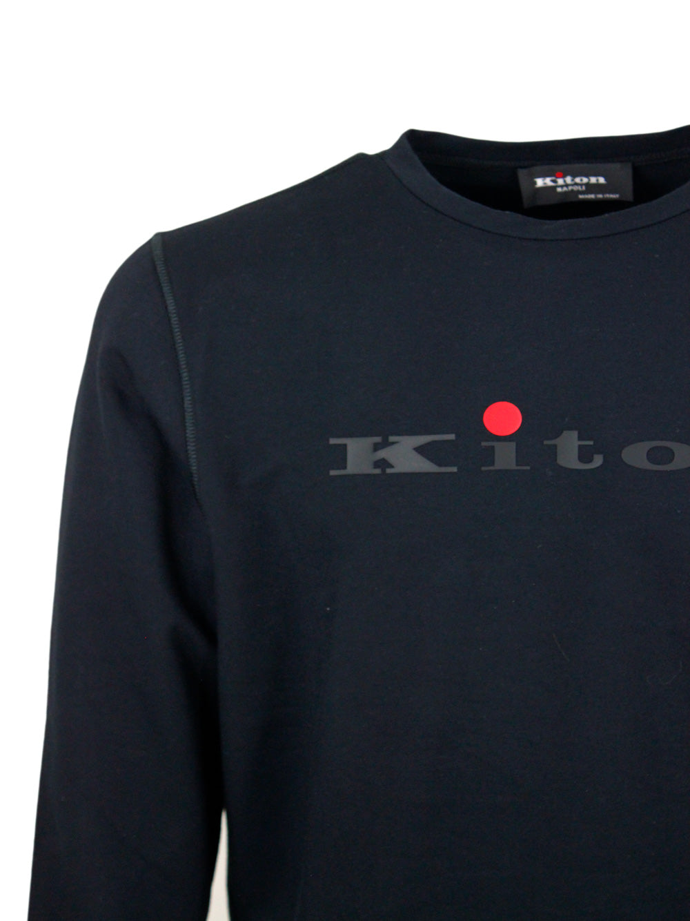 Kiton Sweaters Black 89co 11ea
