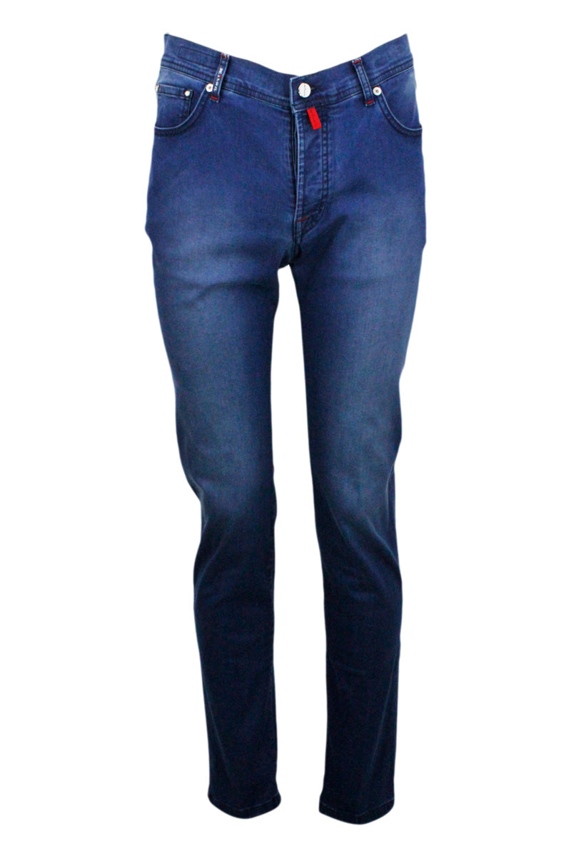 Kiton Trousers Denim 98co 2ea