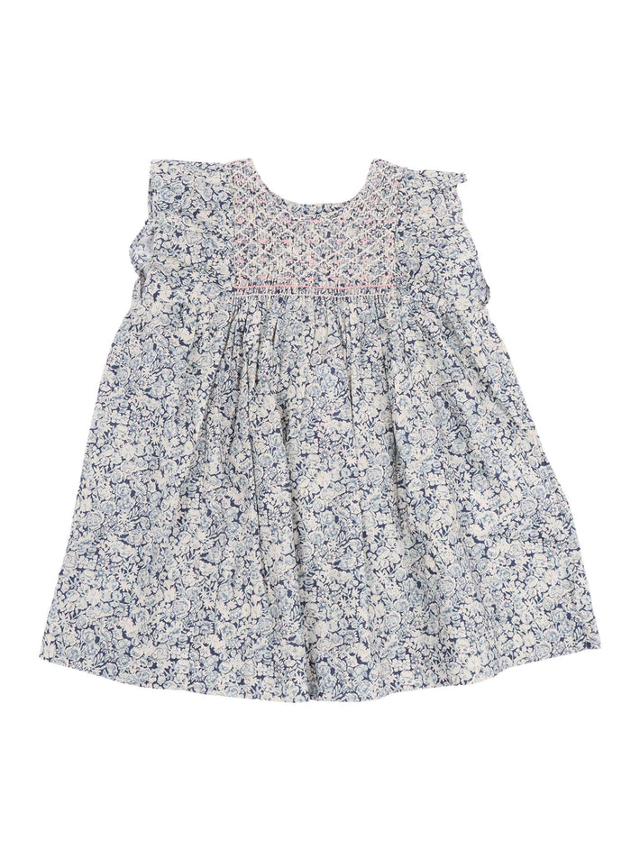 Cadelili Dress Blue Organic Cotton