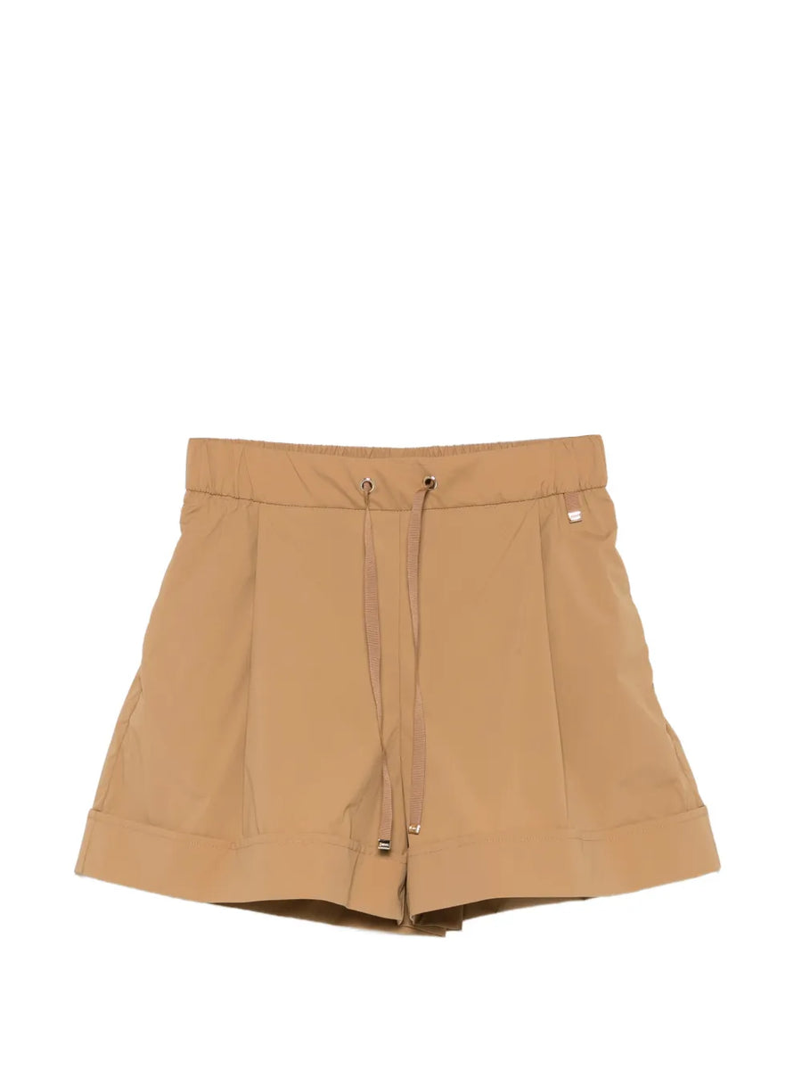 Herno Cotton shorts in camel